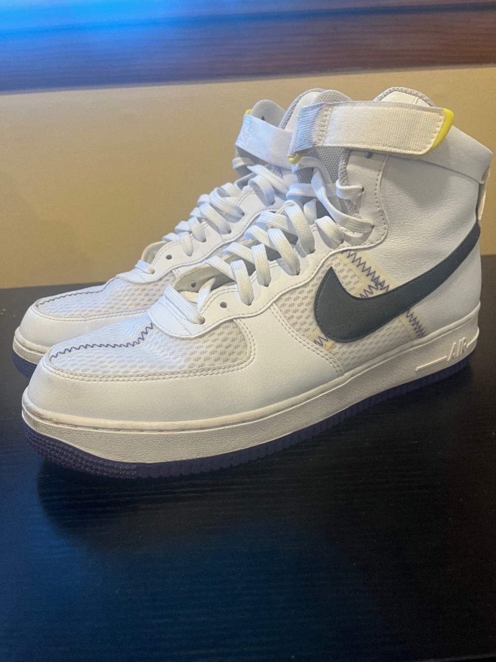 SIZE 13 MEN - Nike Air Force 1 '07 LV8 High Varsity Pack